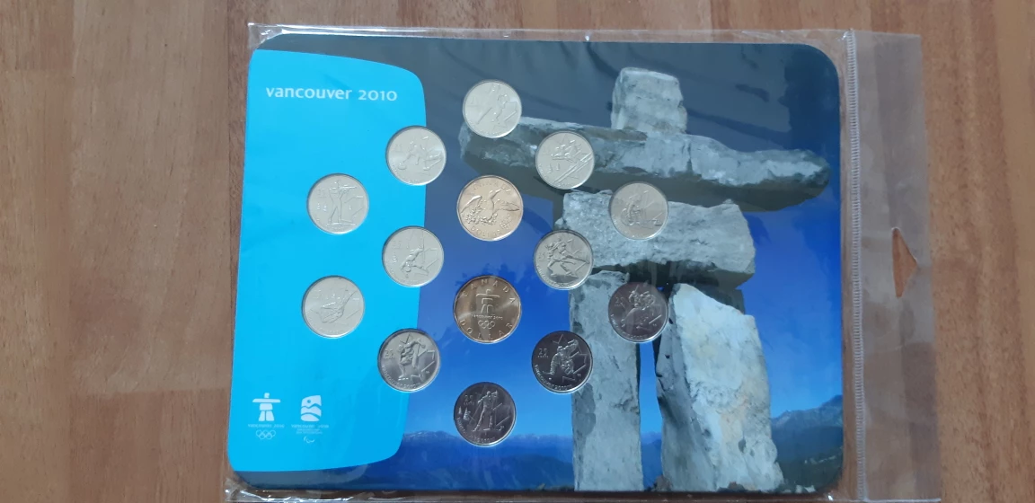 Vancouver 2010 Olympic coins set - photo 3