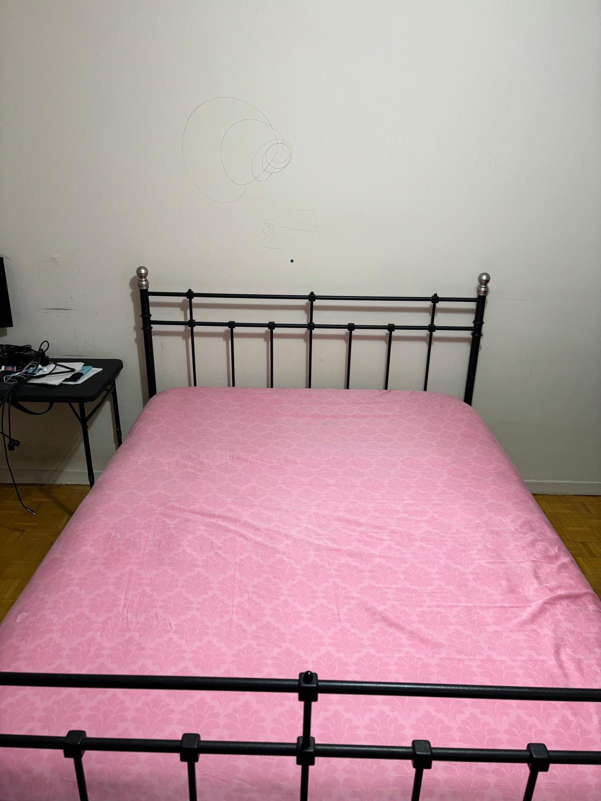 Black Metal Bed Frame