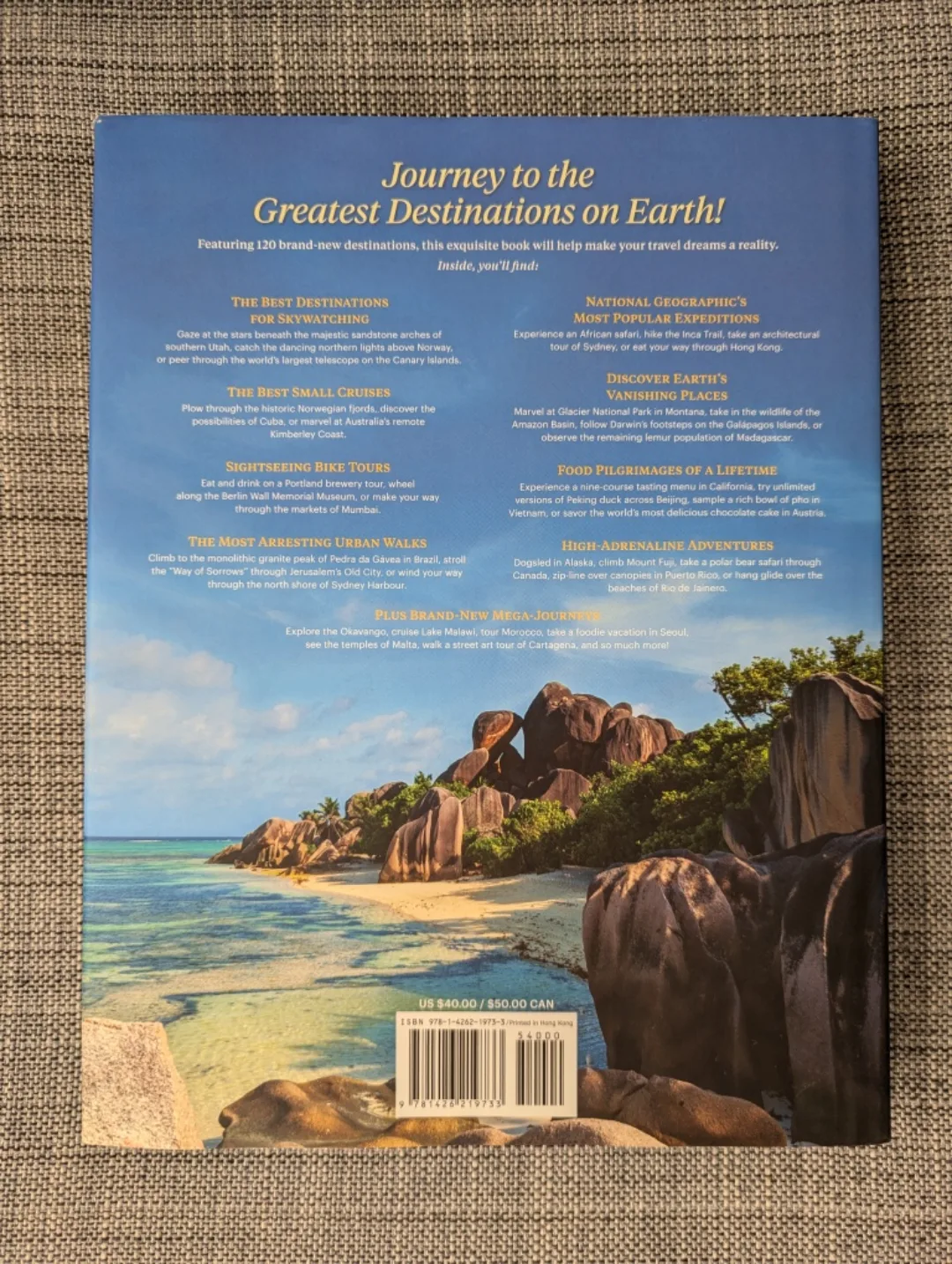 National Geographic Journeys of a Lifetime coffee table book image indicator(2)