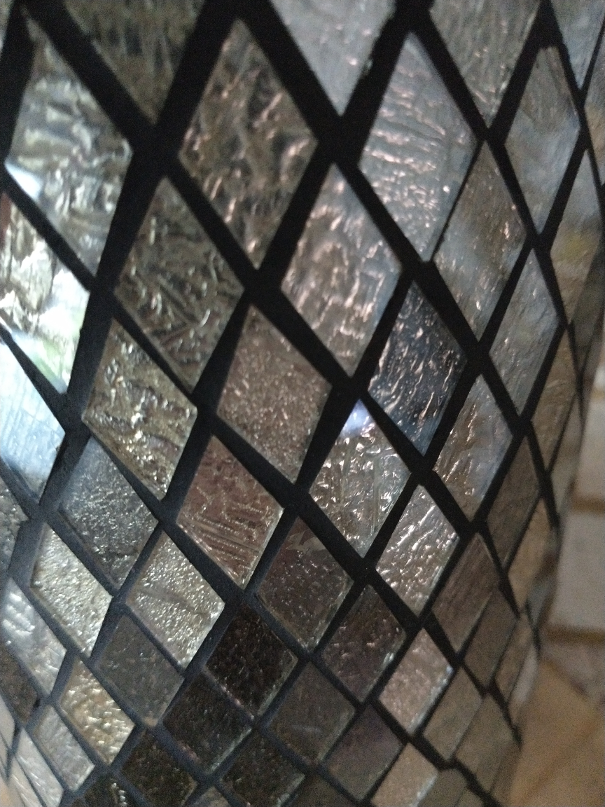 Silver Mosaic Vase - photo 2
