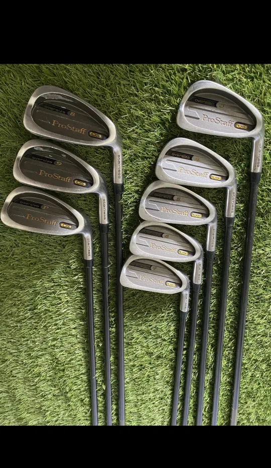 Wilson Prostaff Oversize OS Iron Set 3456789 Golf Driver Club thumbnail