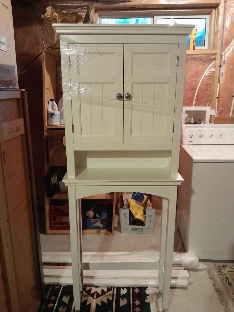 White Bathroom Cabinet