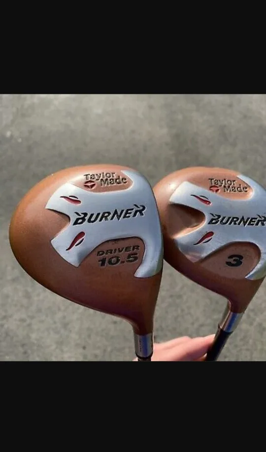 Taylormade Burner Golf Driver 3 Wood Club Golfing Sport Vintage thumbnail