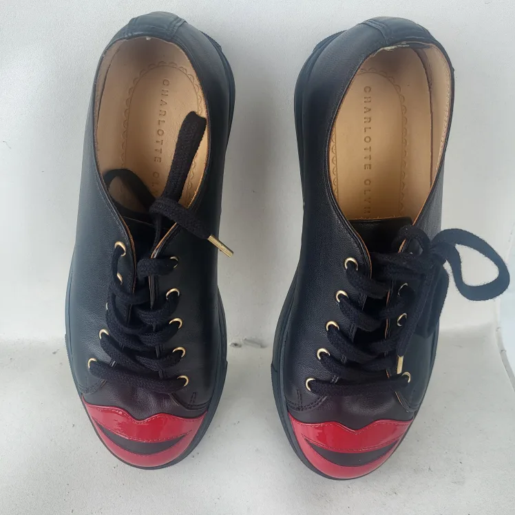 Charlotte Olympia Red Lips Sneakers thumbnail