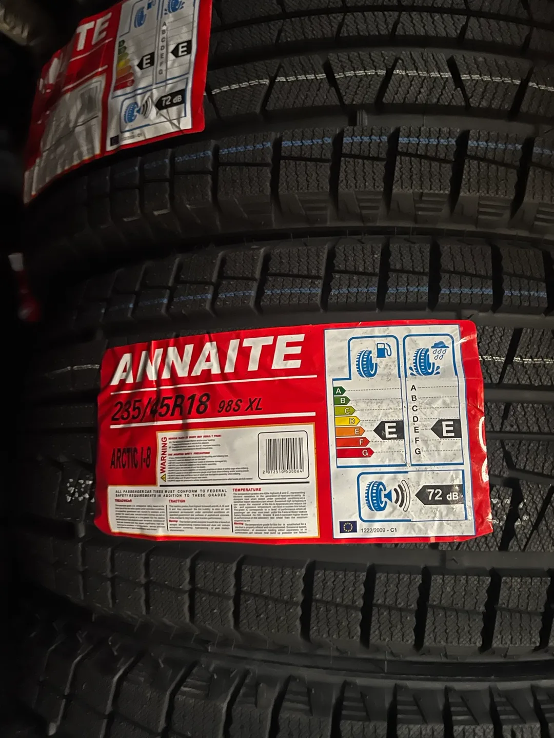 235/45/18 BRAND NEW ANNAITE WINTER TIRES image indicator(2)