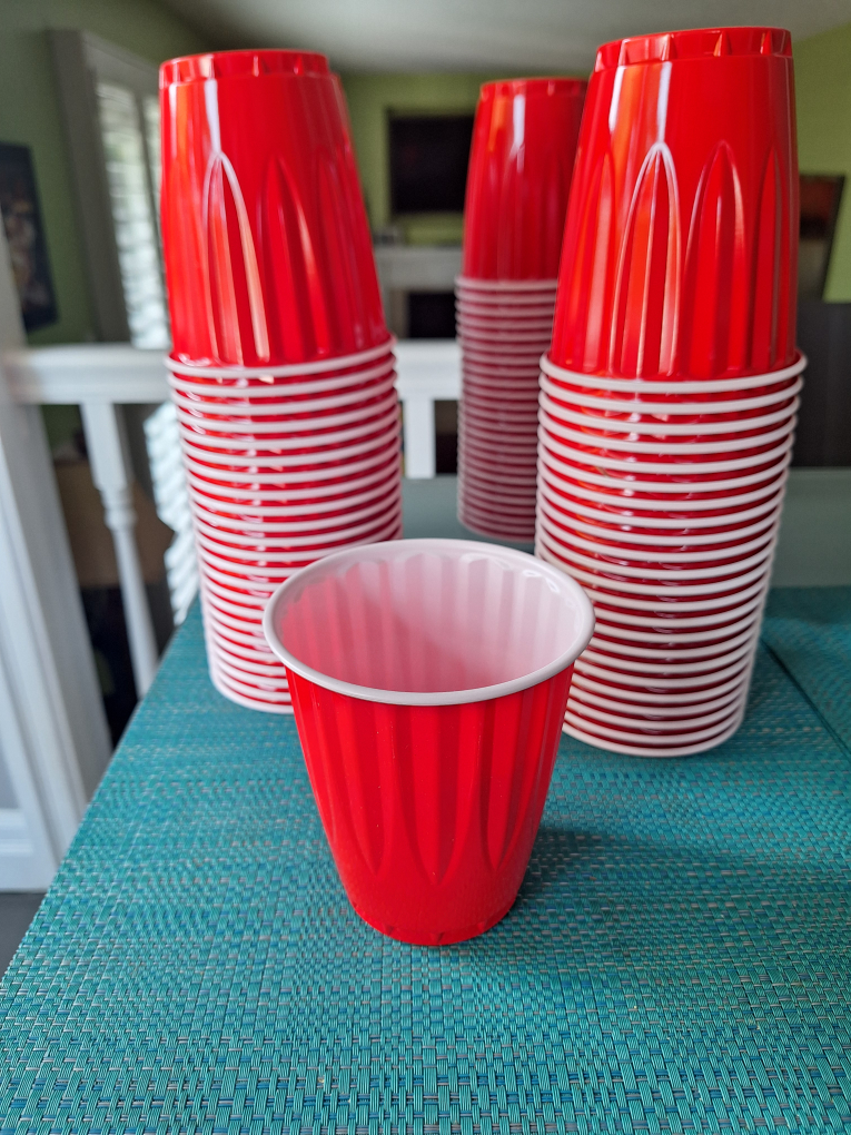 18 oz Plasyic cups