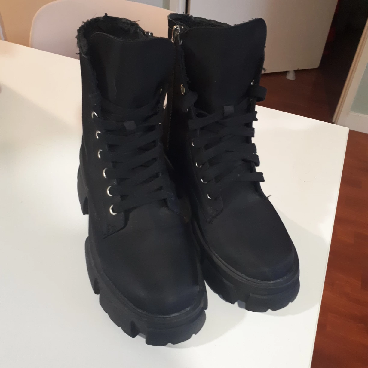 Black Platform Boots - Steve Madden - photo 2