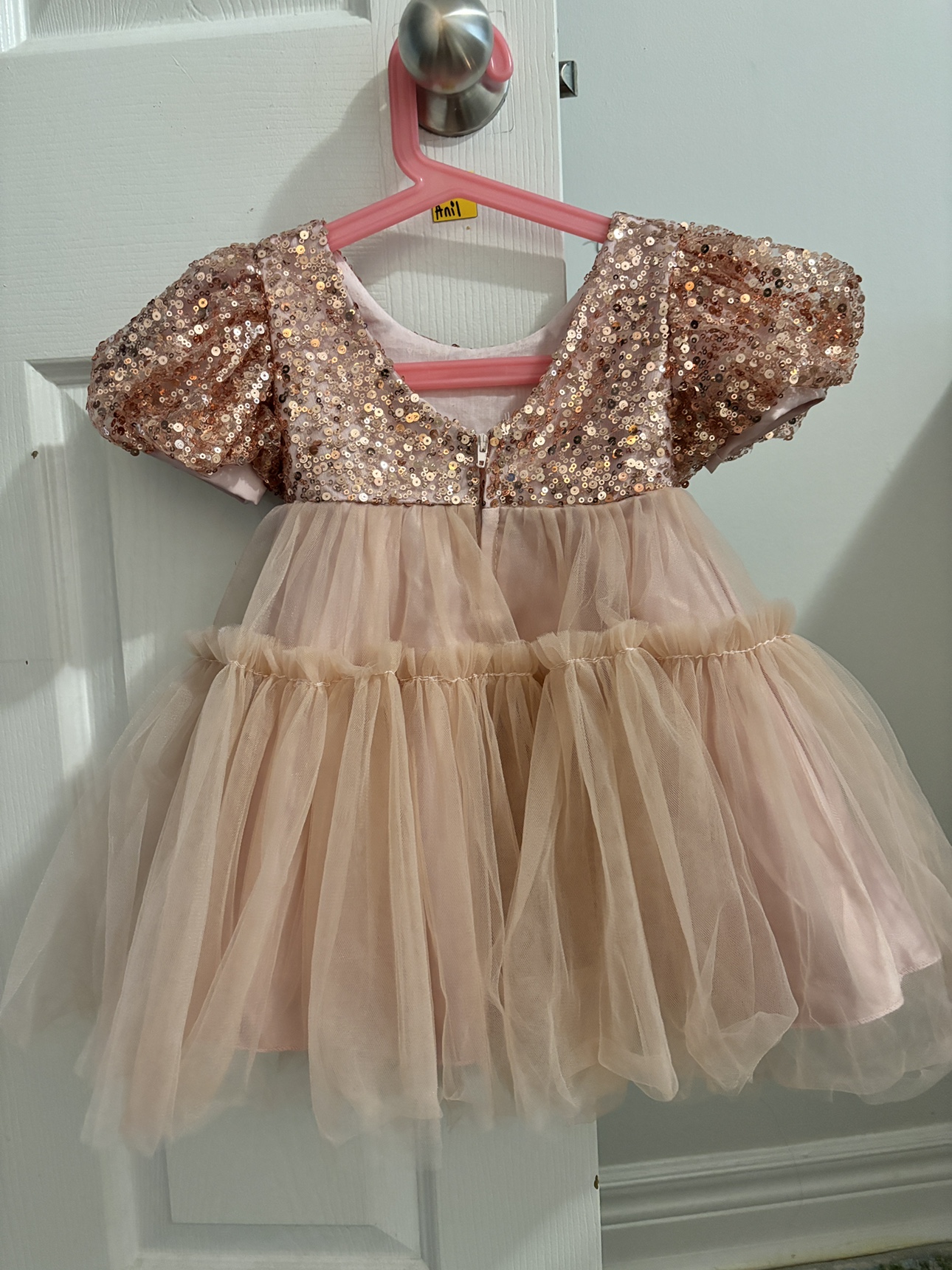 Girls Pink Sequin Dress - photo 2