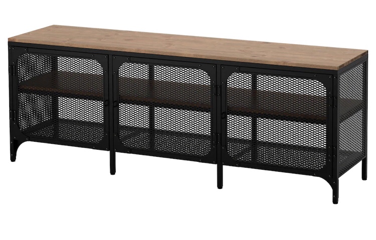 TV stand/bench with storage - photo 2