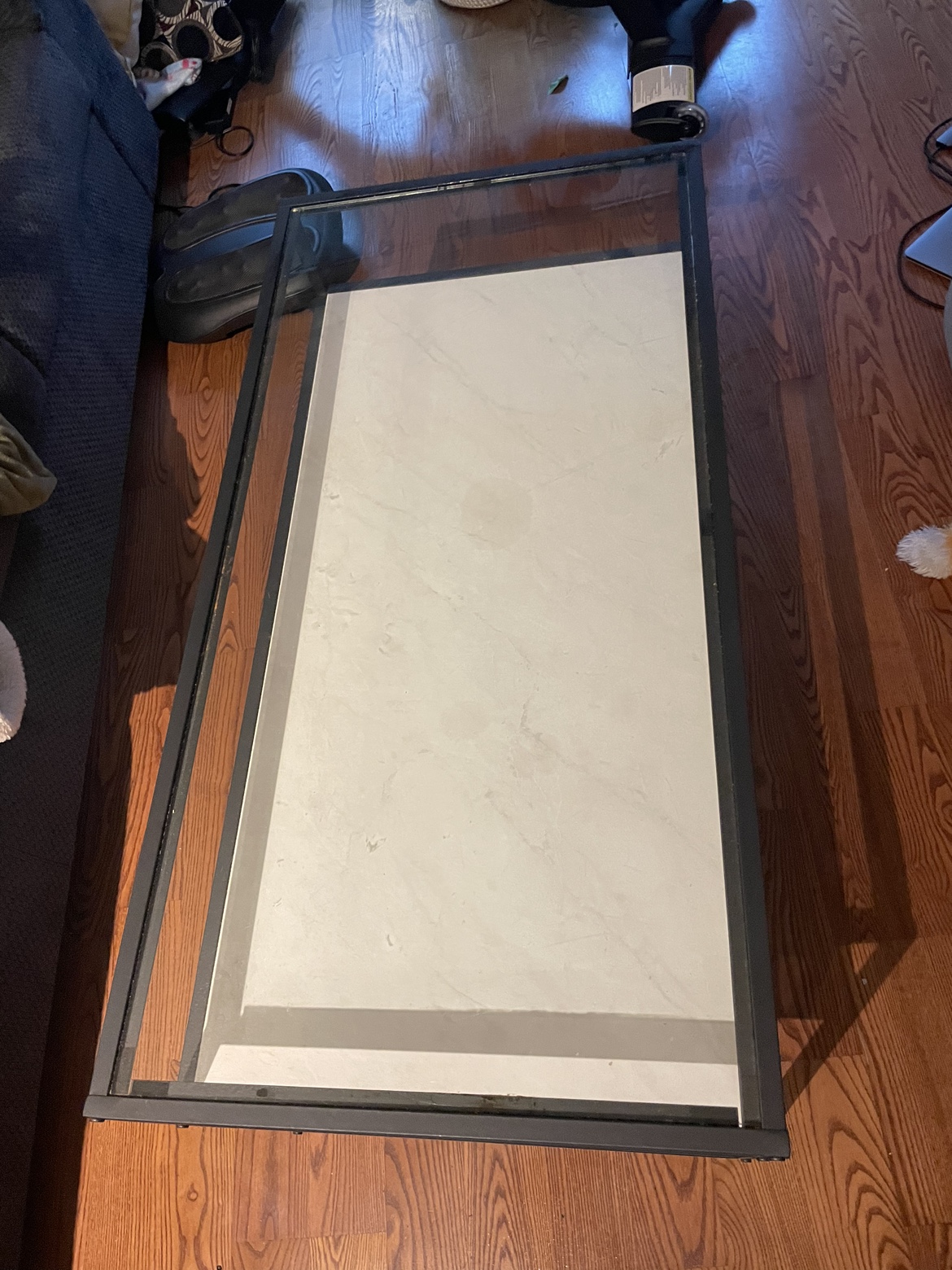Glass Top Coffee Table - photo 3