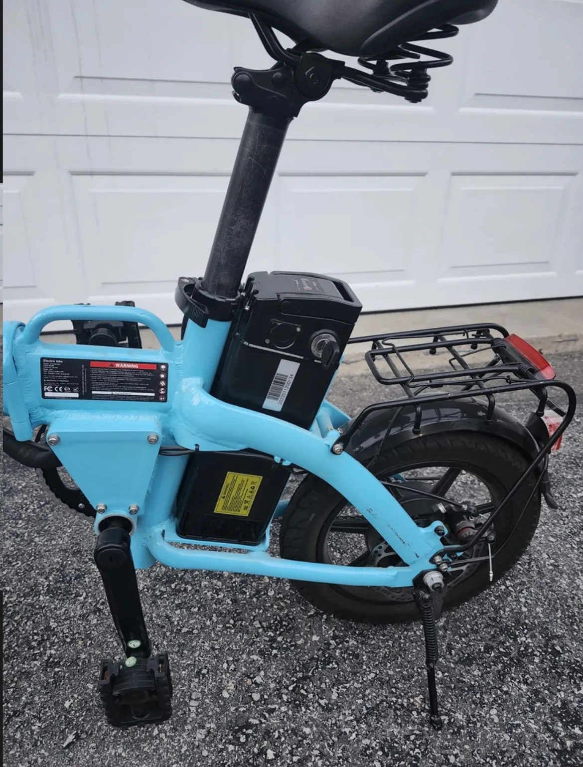 XPRIT Folding Electric Bike, Light Weight, LCD Display image indicator(2)