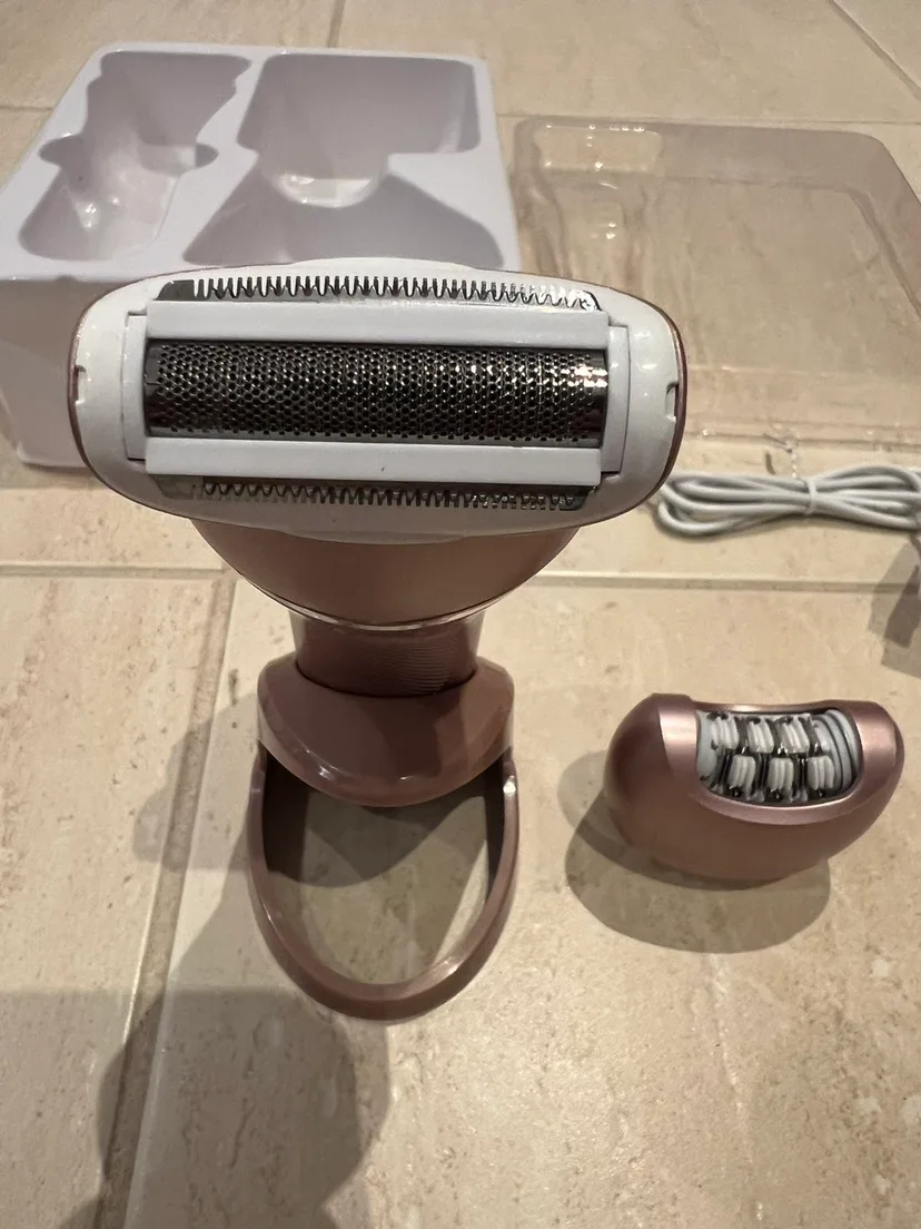 Hatteker Cordless Rechargeable Epilator image indicator(3)