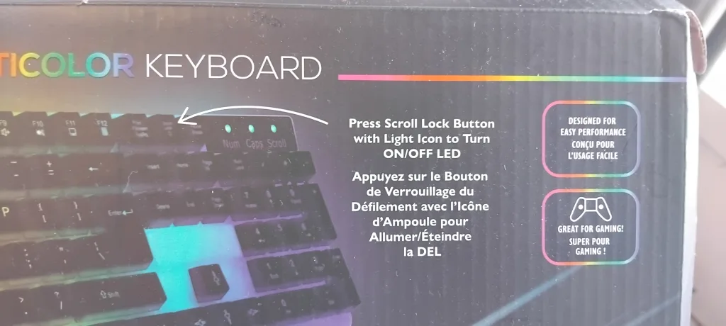 🧡 LED  Gaming Keyboard - Full size 🧡 image indicator(3)
