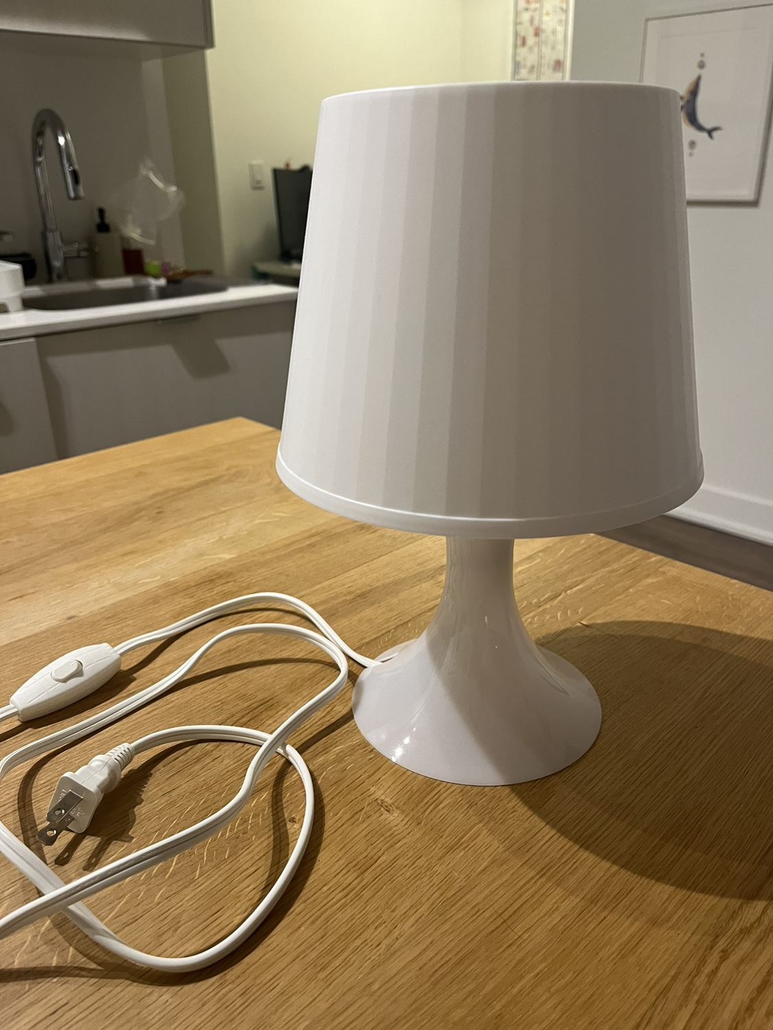 IKEA Lampan with Lightbulbs
