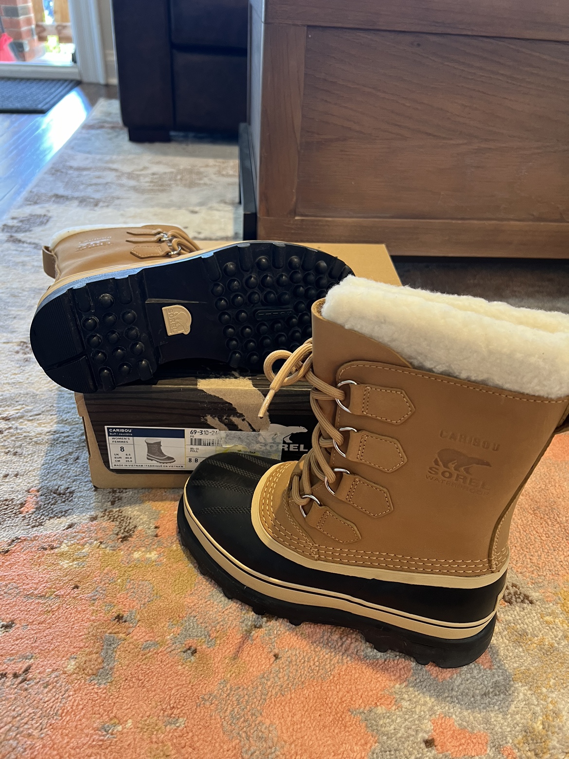 Sorel Caribou Boots size 8 - photo 2