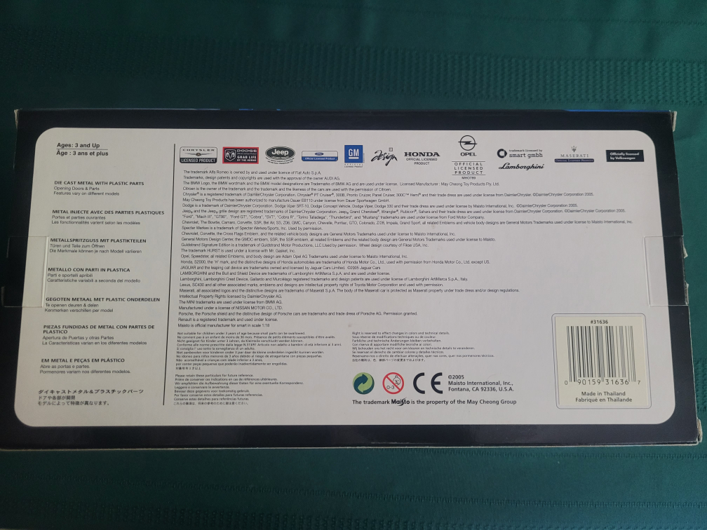 1:18 Scale Maisto Lamborghini Murciélago Roadster - photo 5