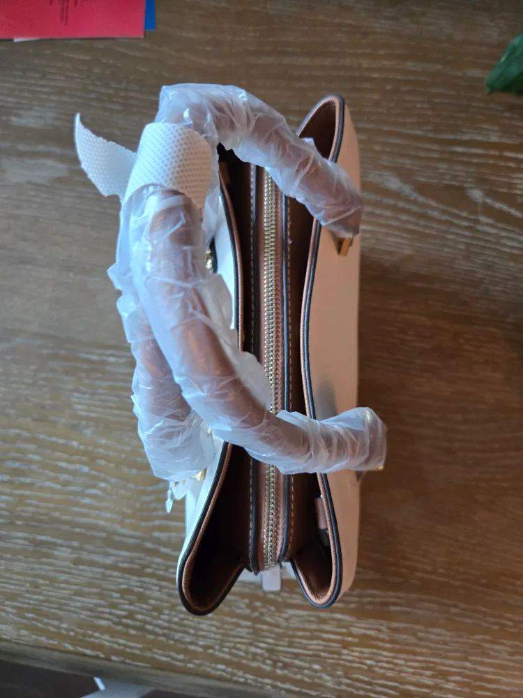 White Aldo Handbag 🤎🧡 image indicator(2)