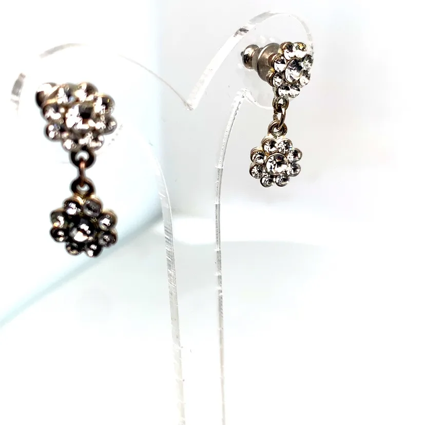 Crystal Flower Earrings image indicator(7)