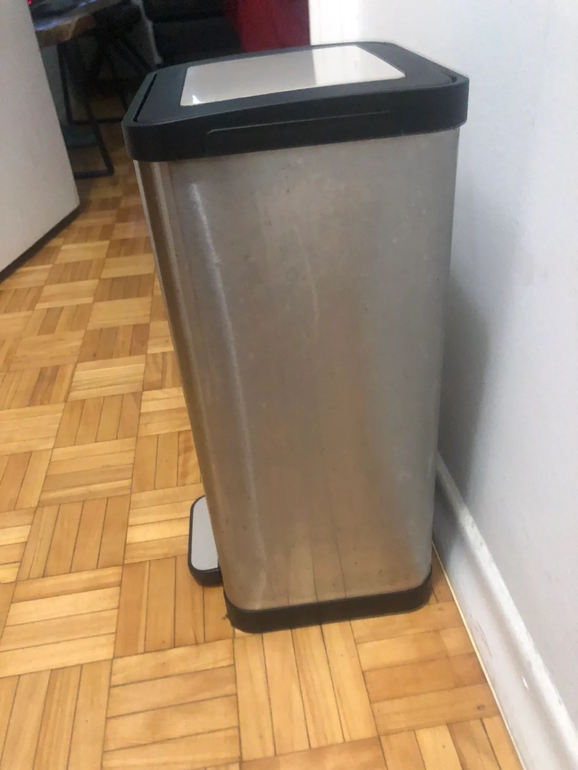 Stainless Steel Step Trash Can🧡 image indicator(3)