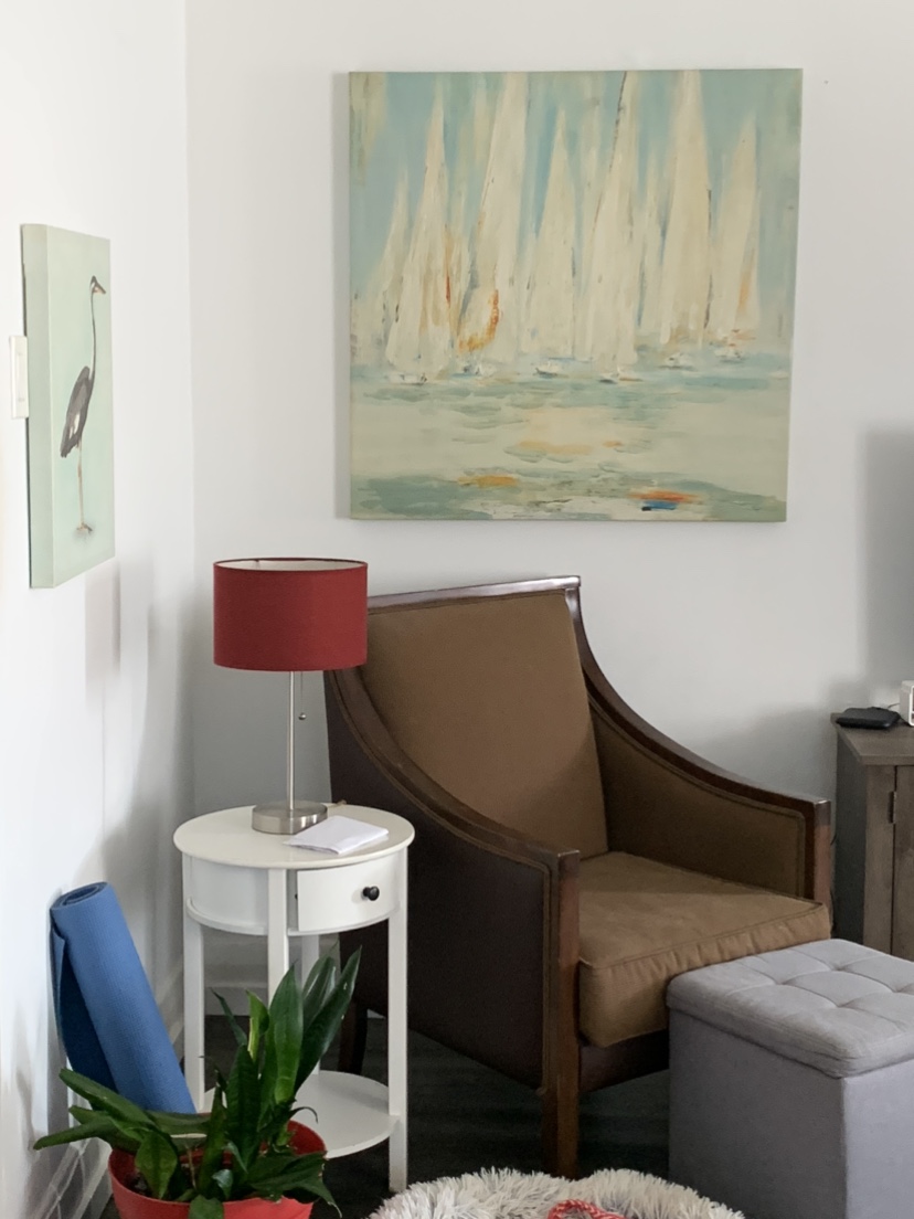 Sailboat Painting on Canvas