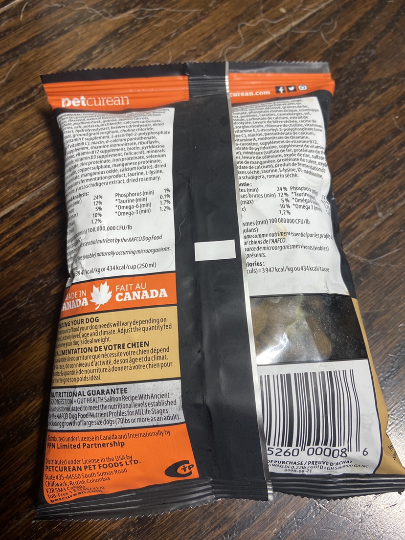 SAMPLE DOG FOOD (Go! Solutions Digestion + Gut Health) - photo 2