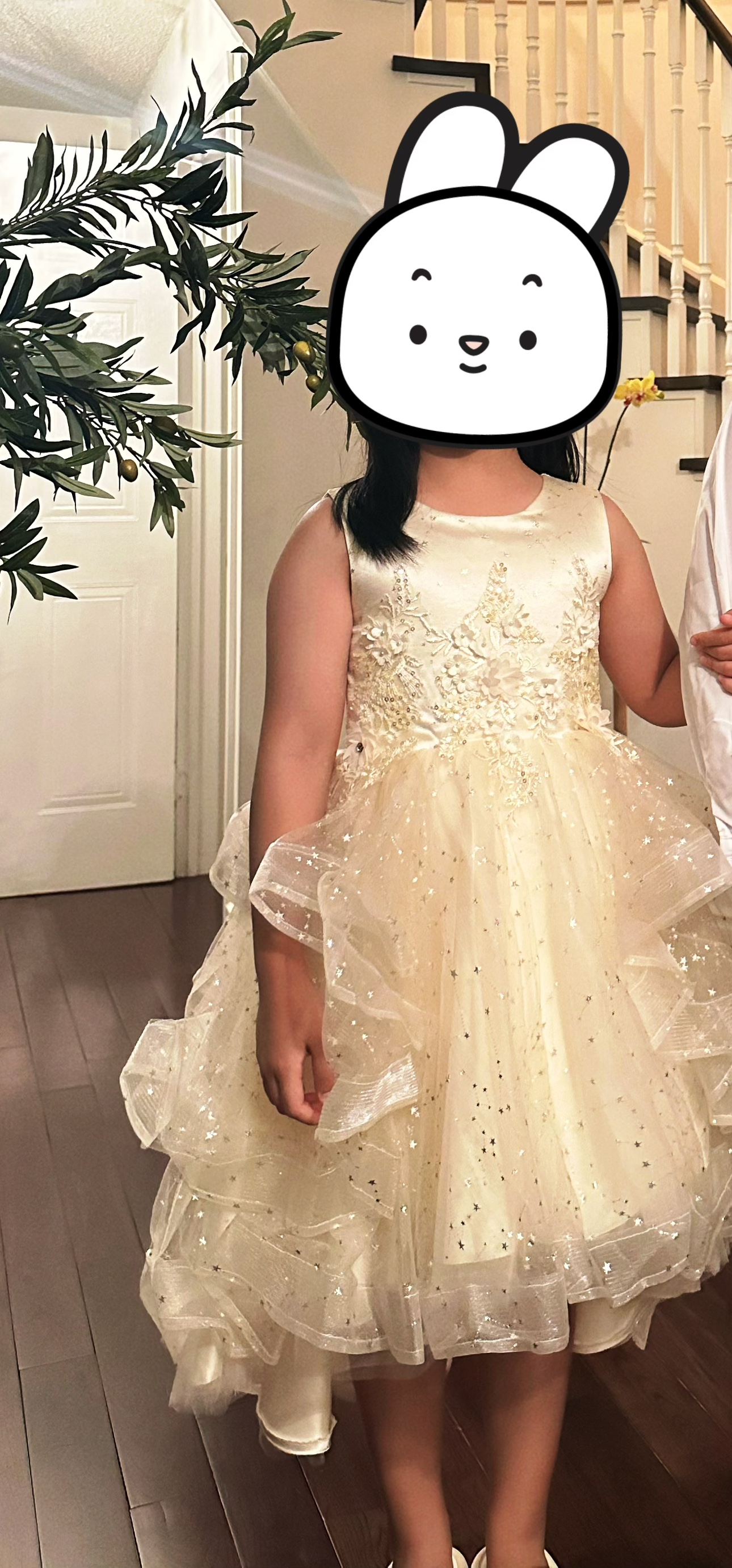 Girls' Ivory Dress