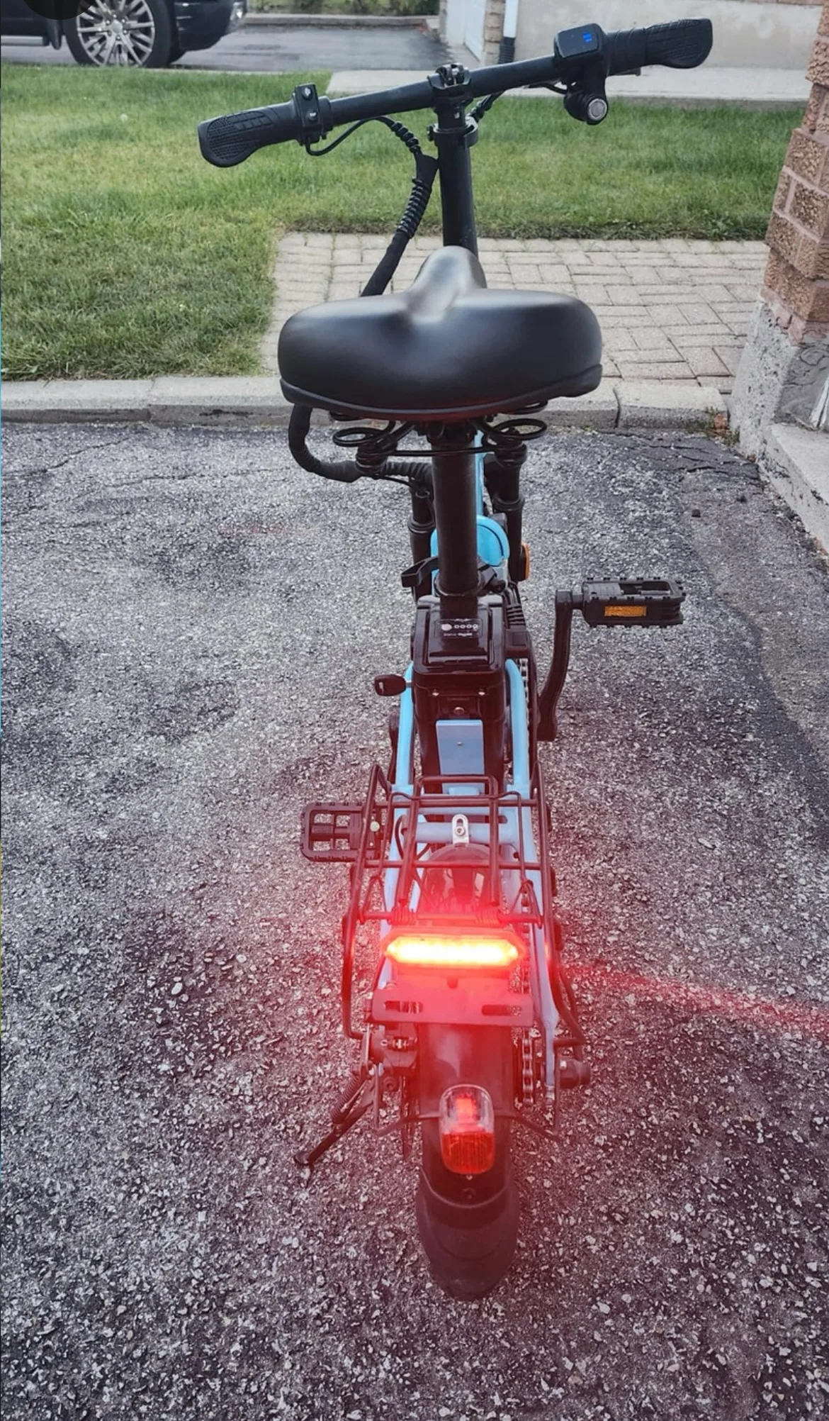 XPRIT Folding Electric Bike, Light Weight, LCD Display image indicator(5)