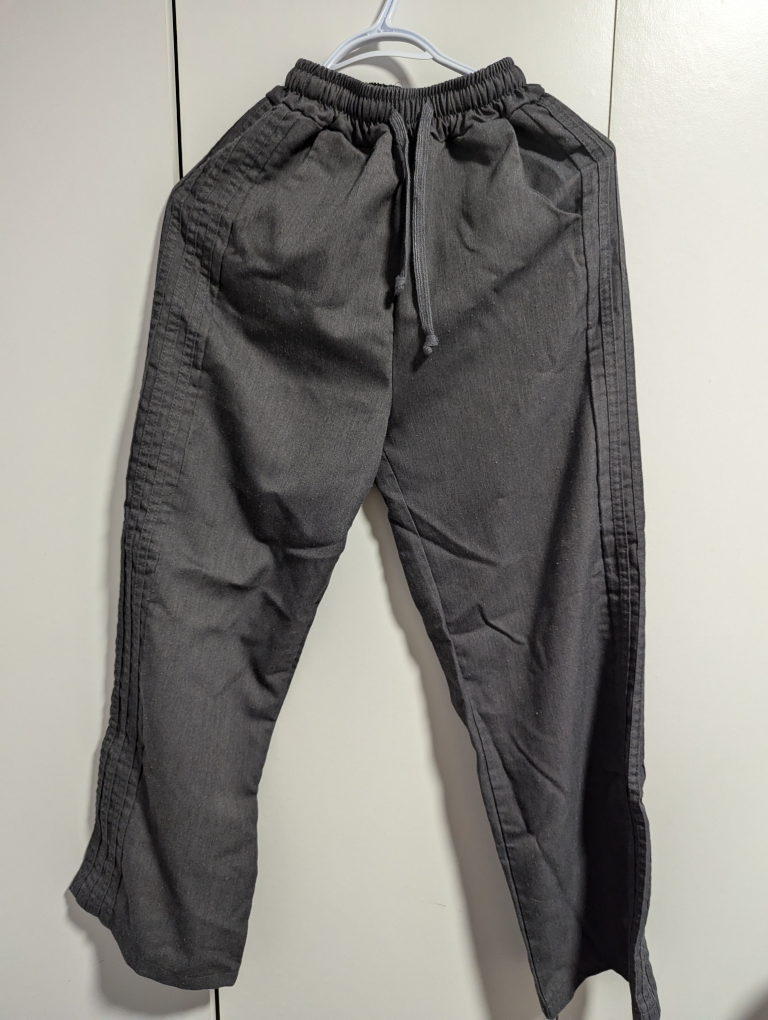 Black Size S Drawstring Pants