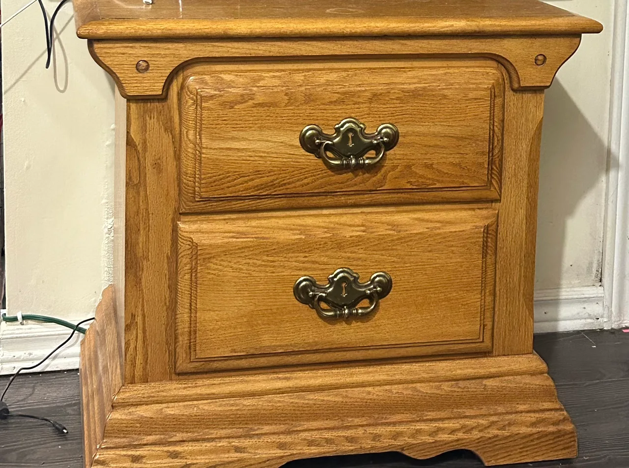 Wooden Nightstand thumbnail