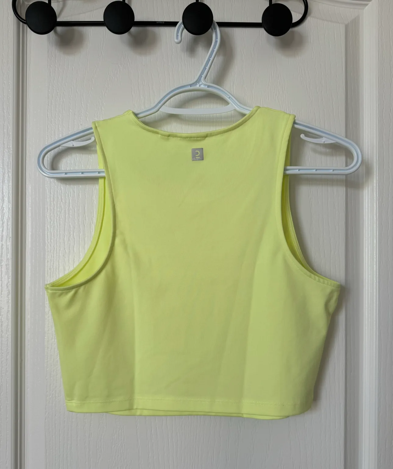 Decathlon Bright Yellow Crop Top image indicator(2)