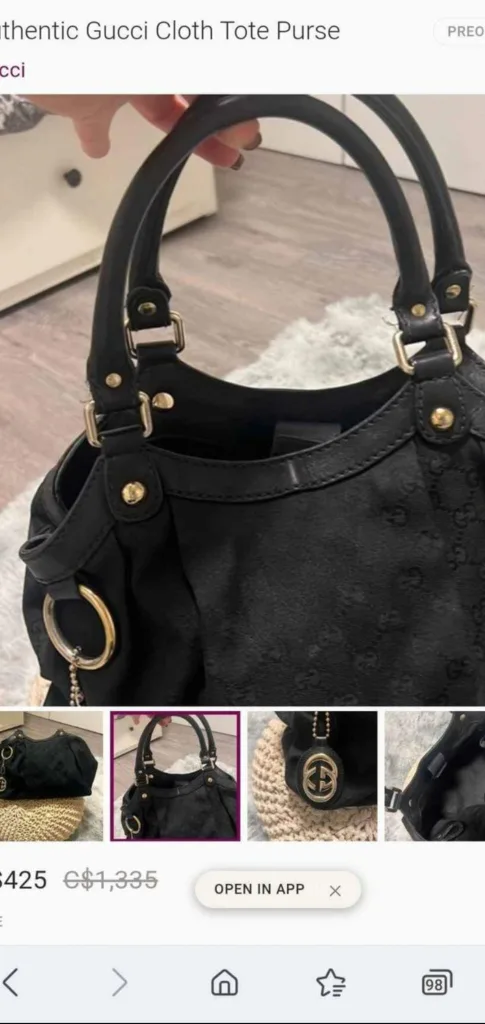 Gucci Tote Bag image indicator(2)