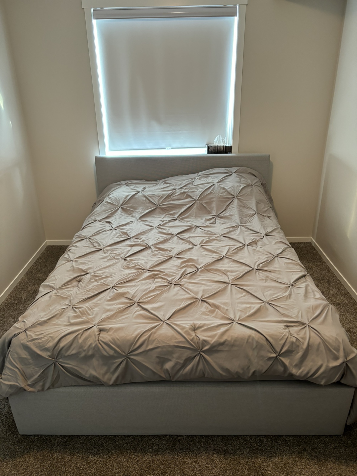 Queen bed with mattress