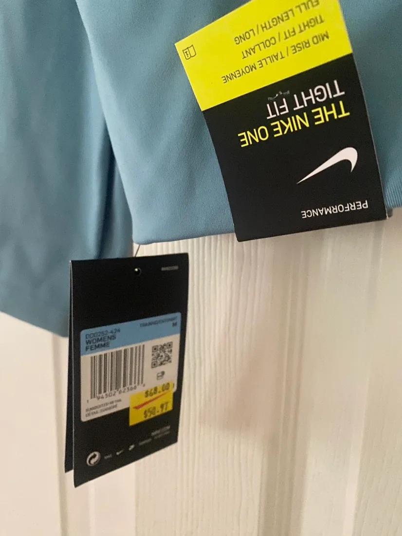 NWT Nike One Tight Fit Leggings (medium) image indicator(2)