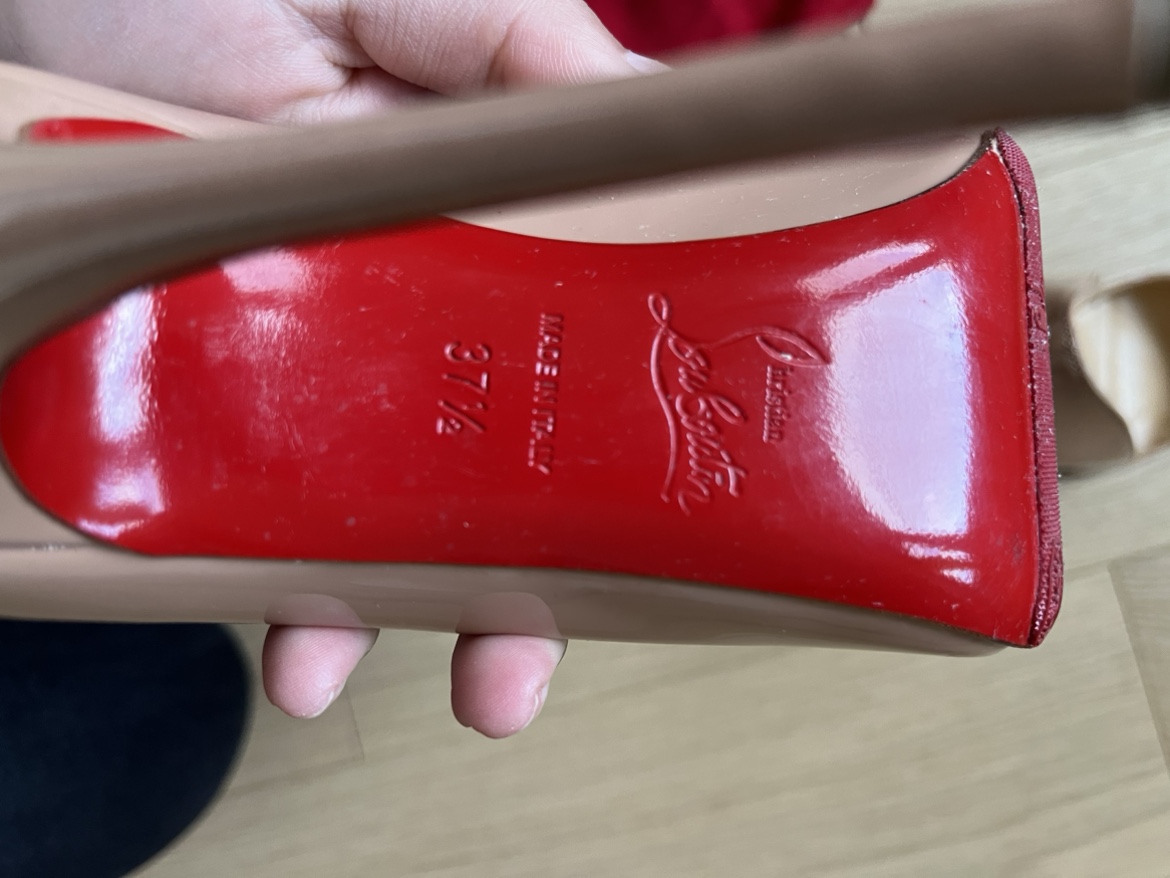 Christian Louboutin So Kate 120 Beige Heels - photo 4