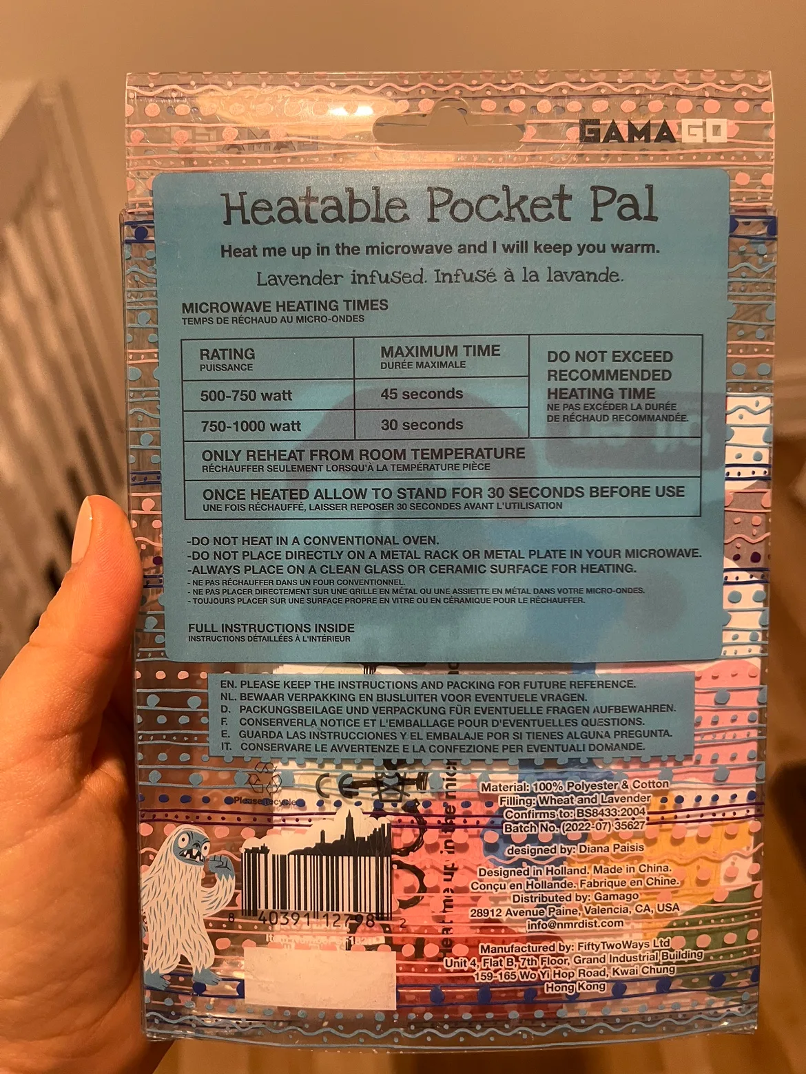 Heatable Pocket Pal Llama Alpaca Fluffy image indicator(2)