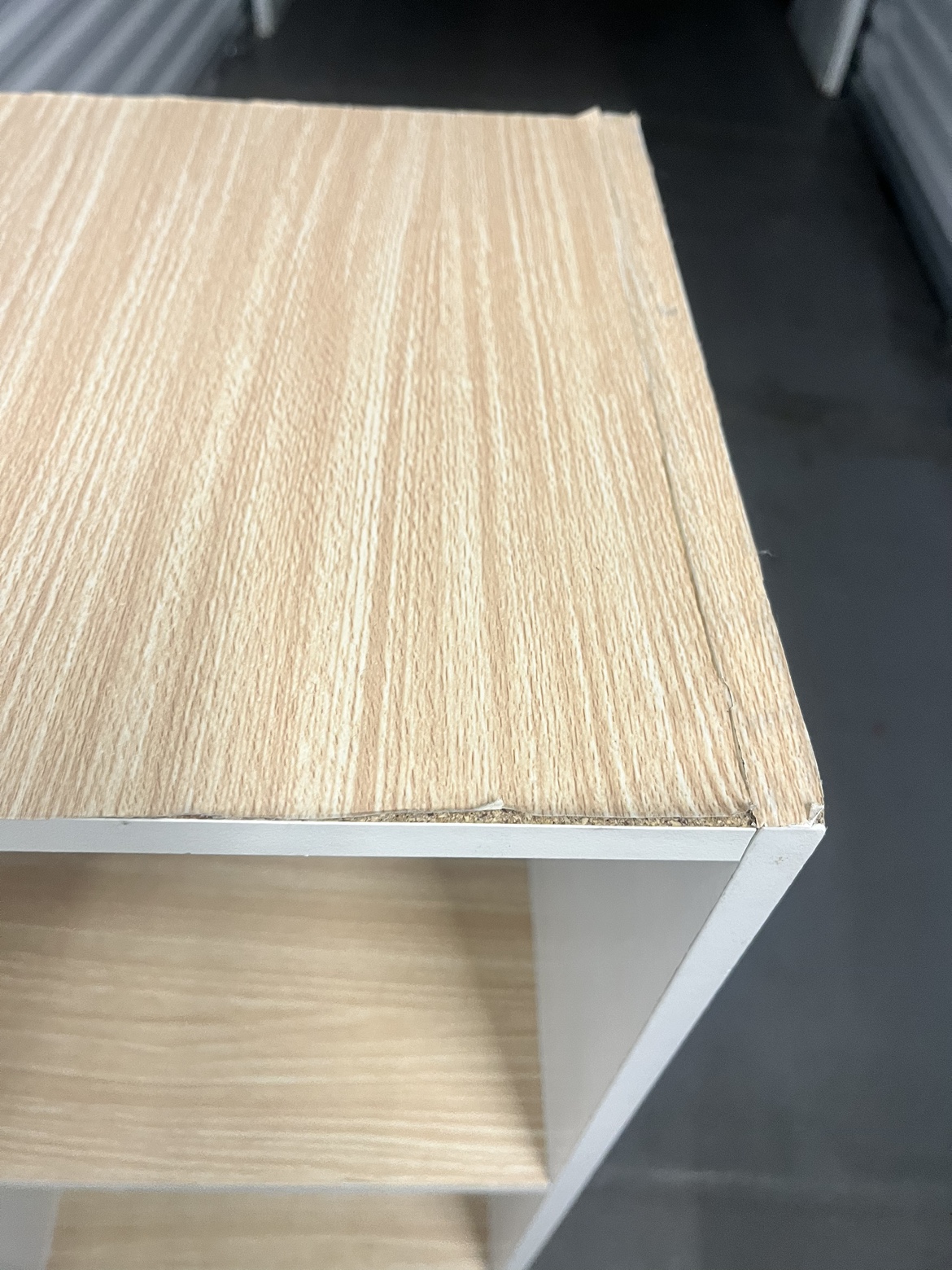 White 3 Shelf Bookcase - photo 2