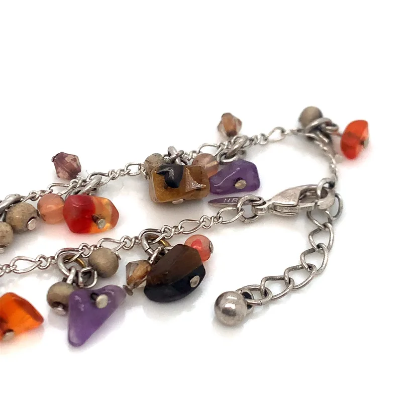 Avon Multi Gemstone Charm anklet image indicator(4)