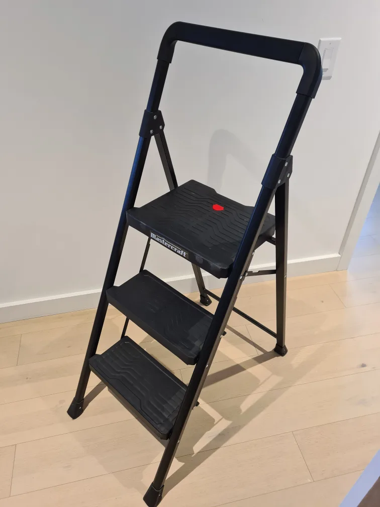 Mastercraft 3 step ladder thumbnail