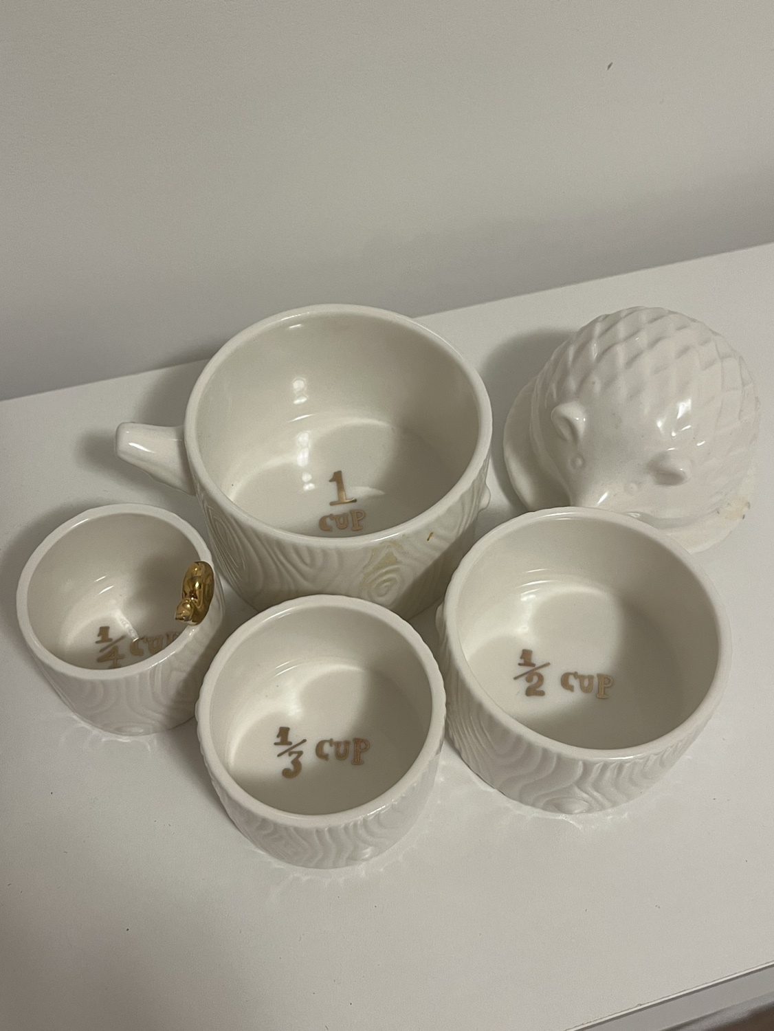 Anthropologie Hedgehog Measuring Cup Set - photo 3