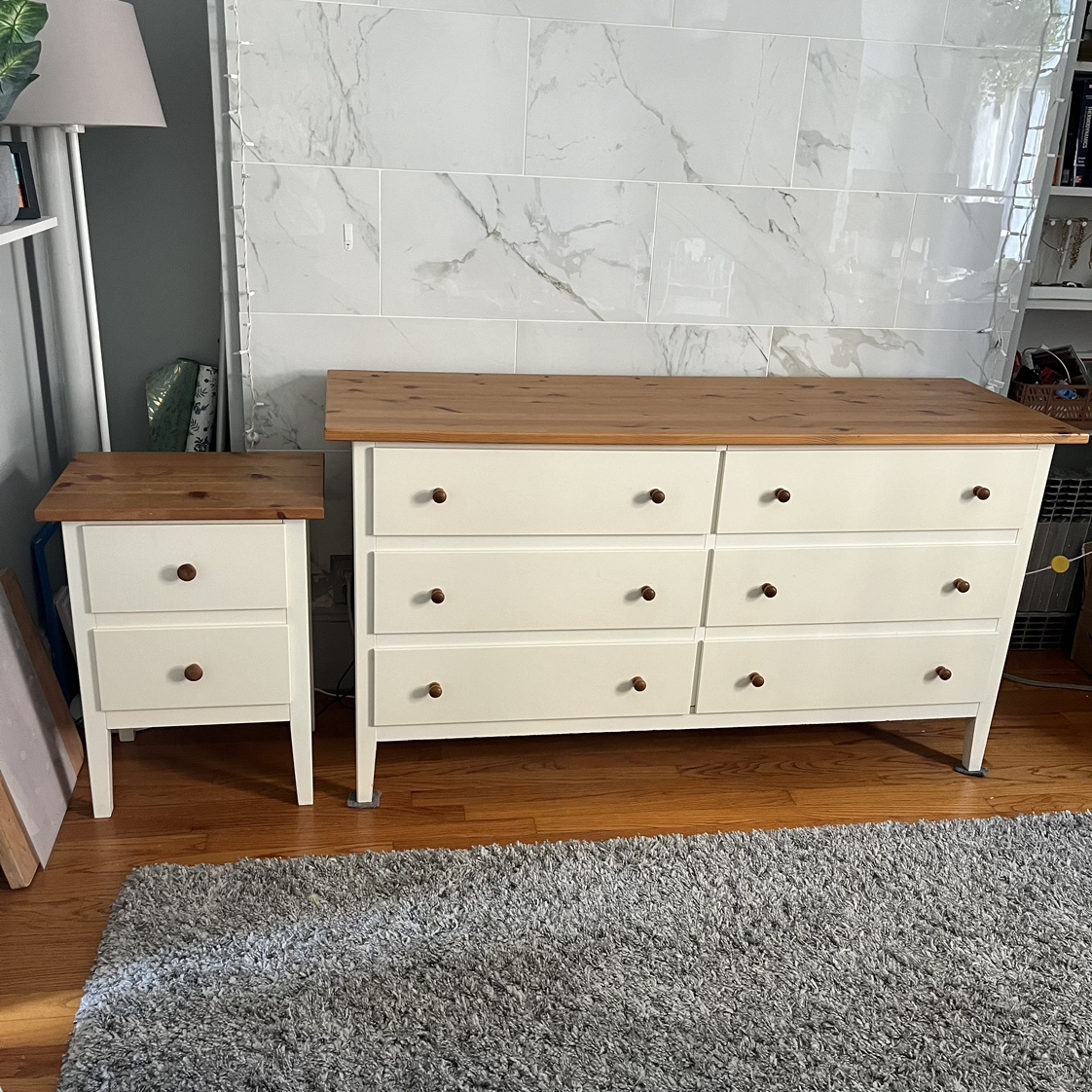 Dresser and Nightstand Set