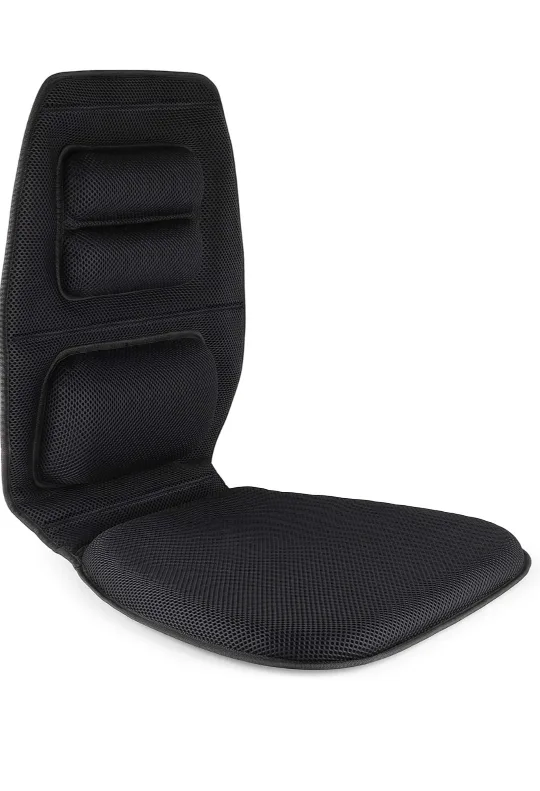 FOMI Premium Gel Cushion and Firm Back Support Pain Relief image indicator(2)