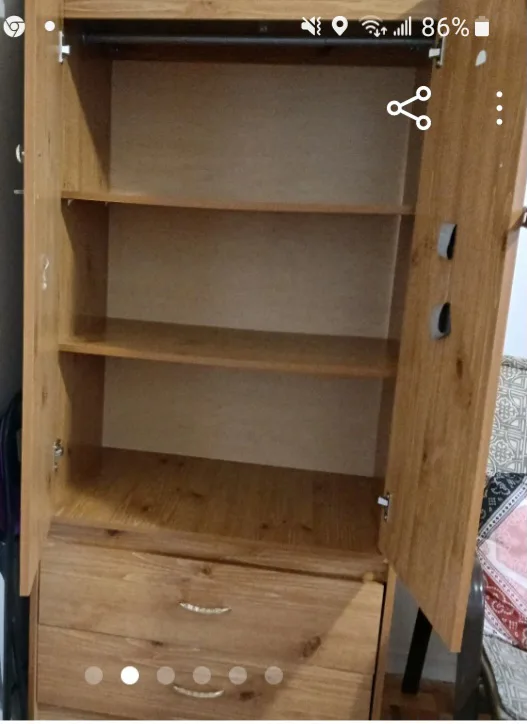 Wooden Wardrobe $180 image indicator(2)