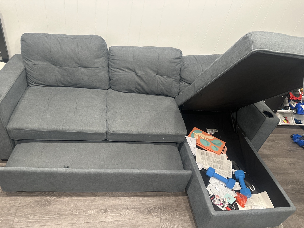 Sectional Sofa Bed - photo 4