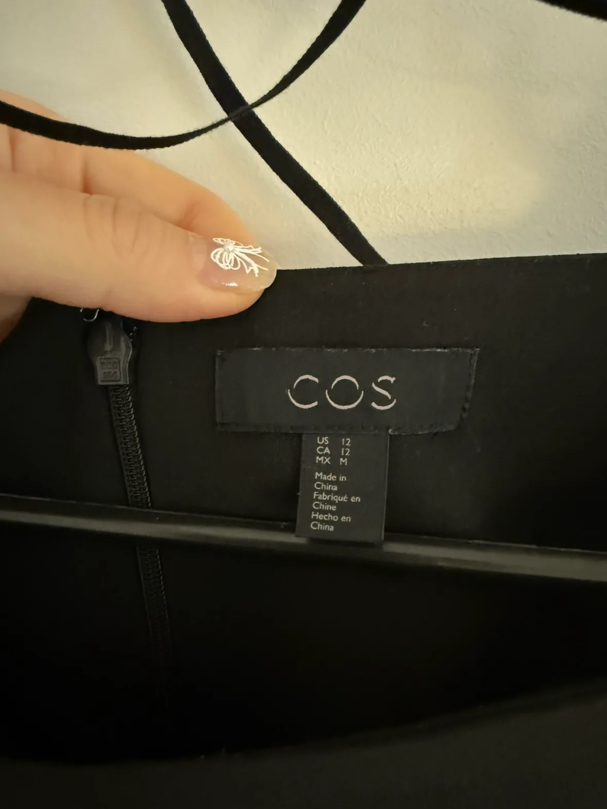 COS Black Puff Sleeve Dress image indicator(2)