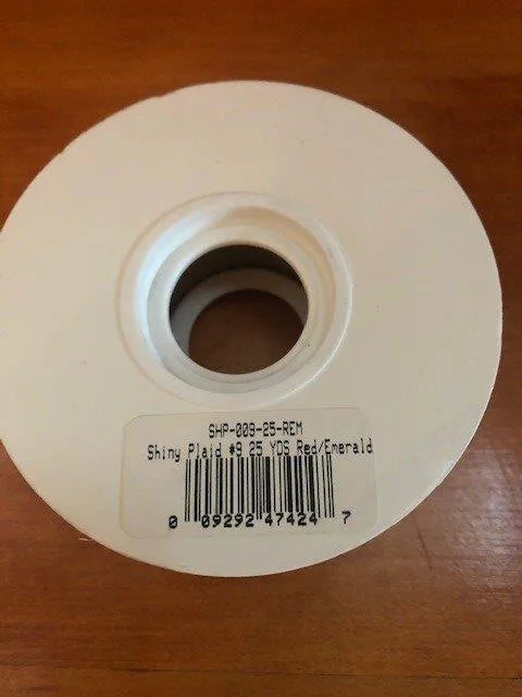 Red/Green/Gold Plaid Ribbon image indicator(3)