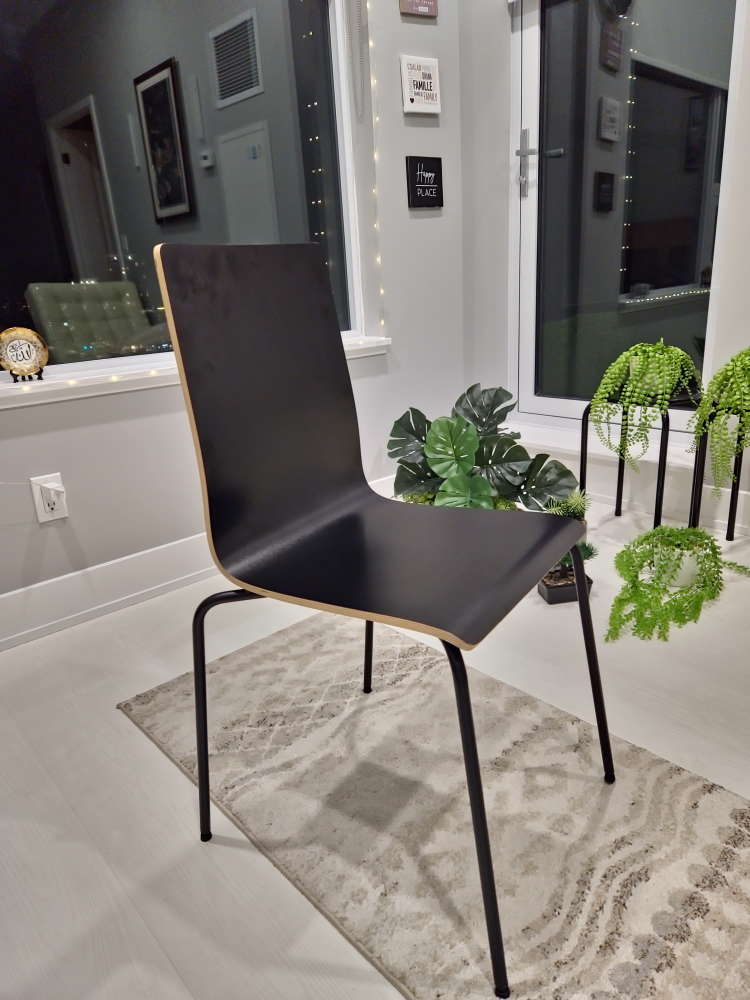 Black Wooden Dining Chairs