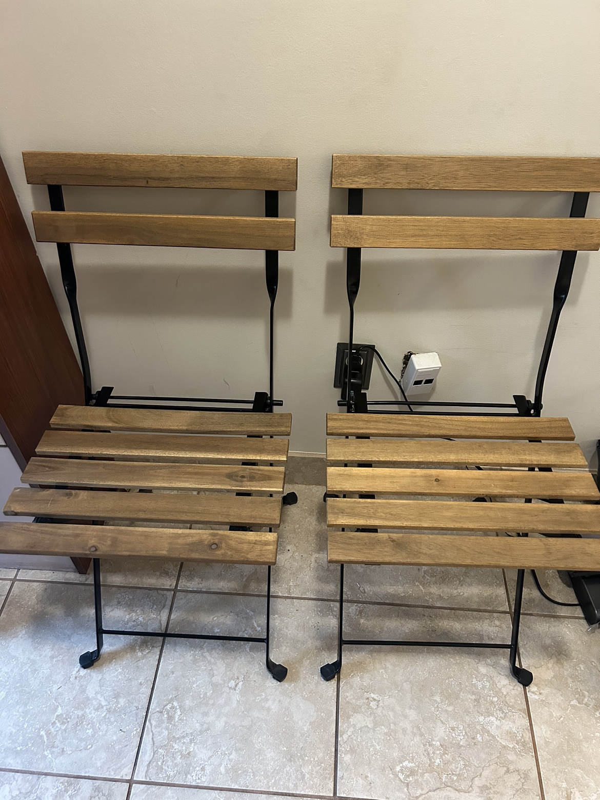 IKEA wood chair