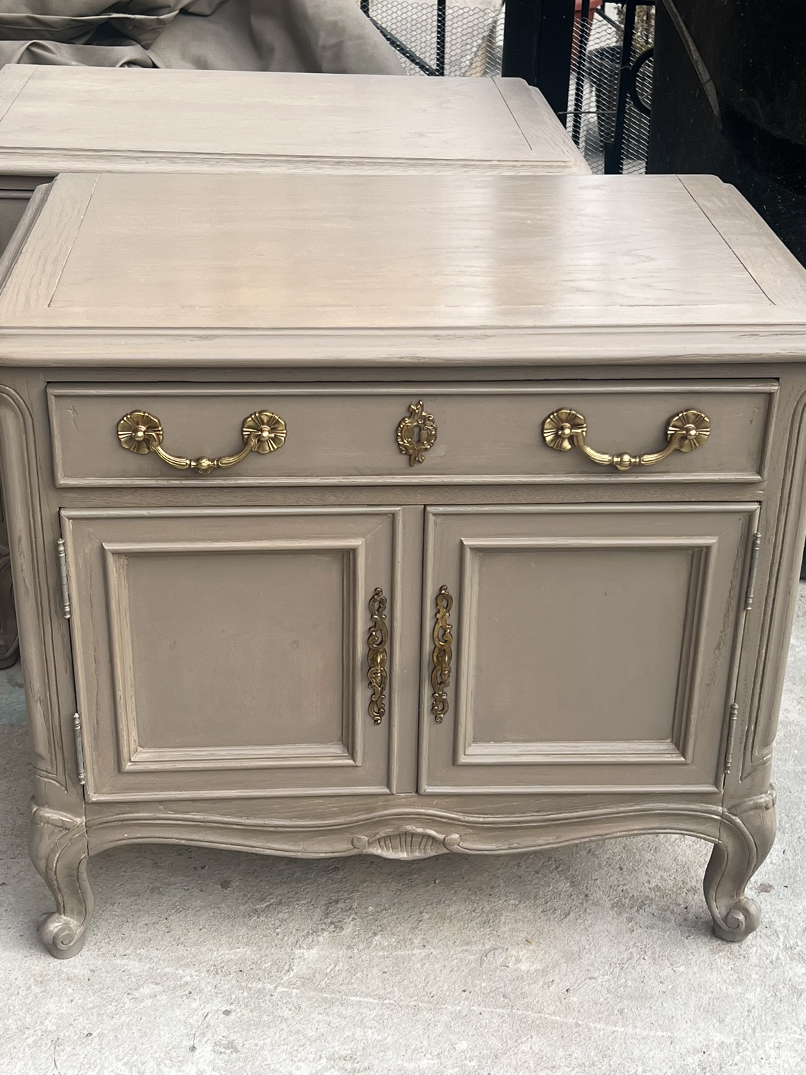 Two French Provincial Nightstands For Sale - photo 2