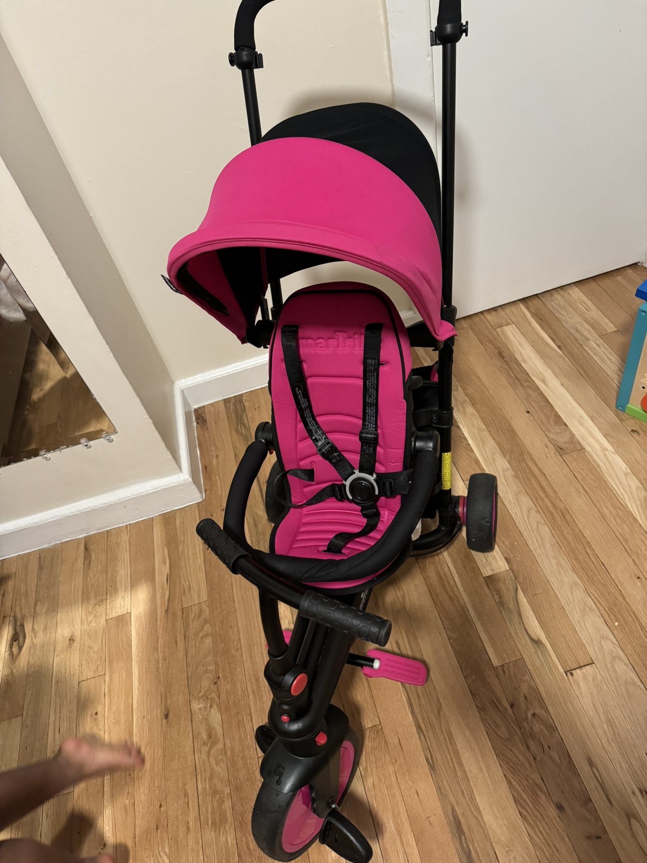Tricycle,5 in 1 Compact Folding Toddler Bike - photo 2