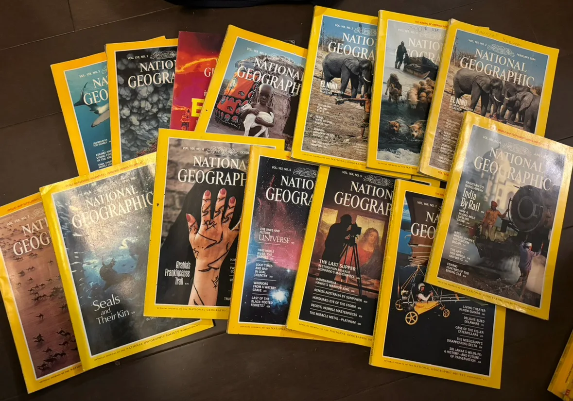 National Geographic Magazines - 1980’s thumbnail